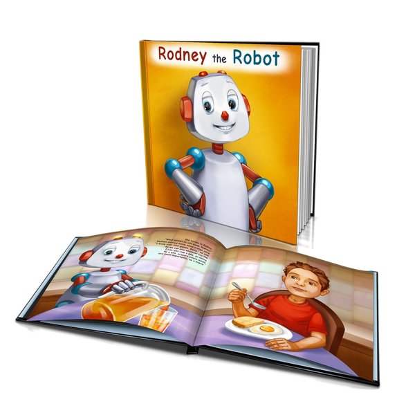 Hard Cover Story Book - Rodney the Robot