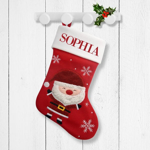Smiley Santa - Red Santa Stocking (Temporary Out of Stock )
