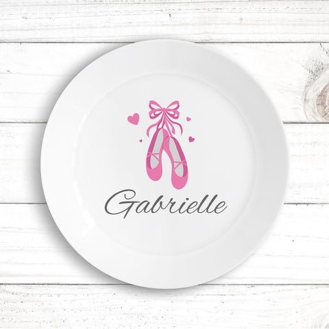 Ballet Shoes Kids Plate