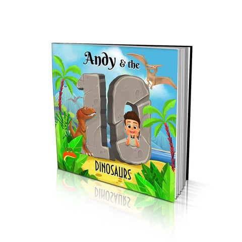 The Ten Dinosaurs Soft Large Soft Cover Story Book
