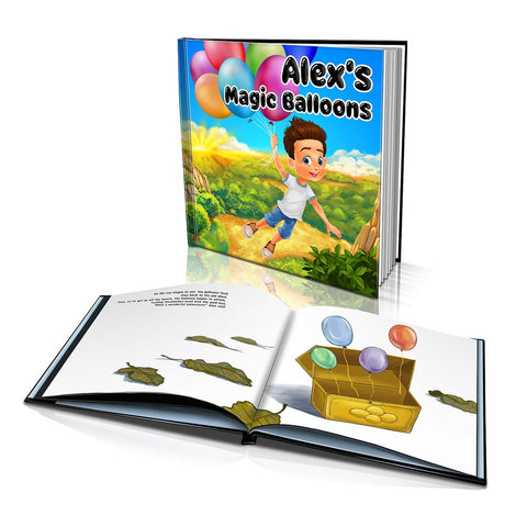 The Magic Balloons Large Hard Cover Story Book