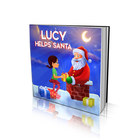 Soft Cover Story Book - Helping Santa