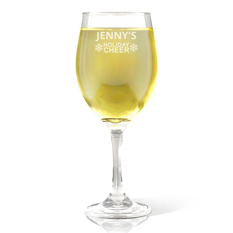 Holiday Cheer  Wine Glass  410ml