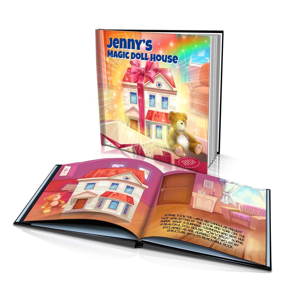 Large Hard Cover Story Book - The Doll House