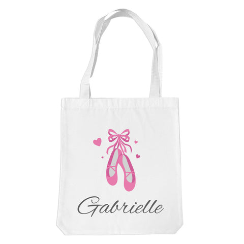 Ballet Shoes White Premium Tote Bag 'Temporary Out of Stock '