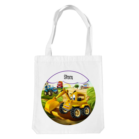 Little Digger White Premium Tote Bag