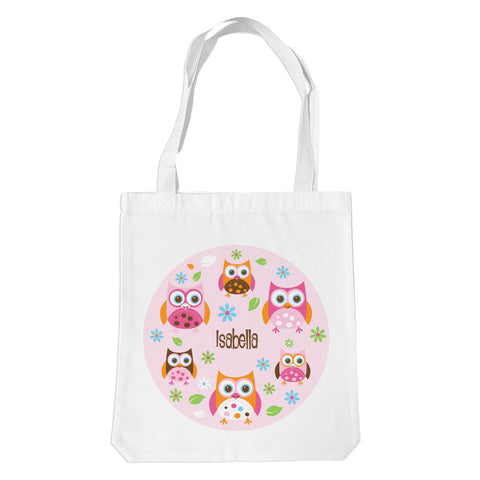 Owl White Premium Tote Bag