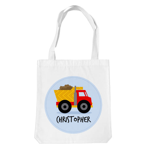 Truck White Premium Tote Bag