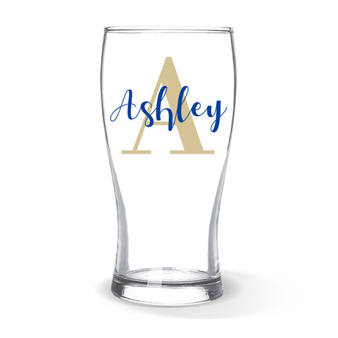 Monogram Standard Beer Glass