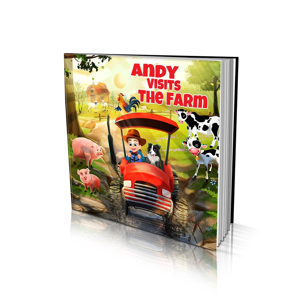 Large Soft Cover Story Book - Farm Animals