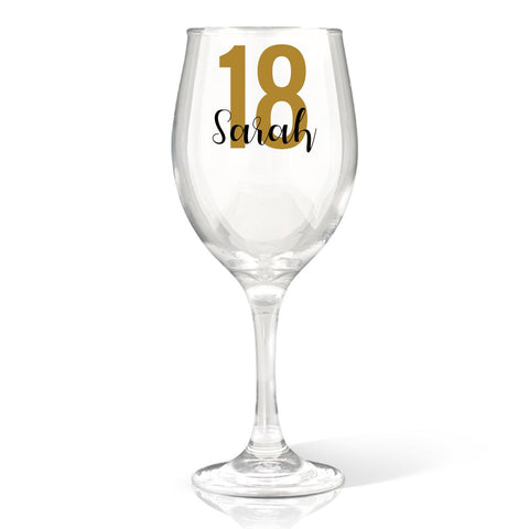 Age Wine Glass