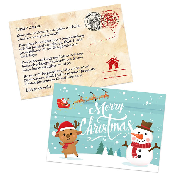 Christmas Post Cards from Santa