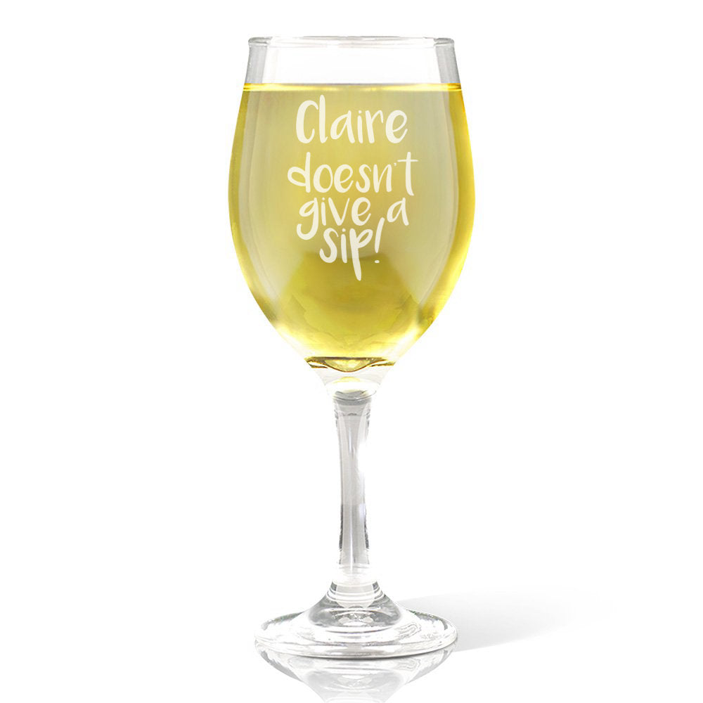 Sip Wine Glass