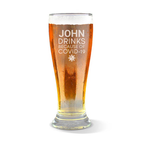 Crown Premium 425ml Beer Glass