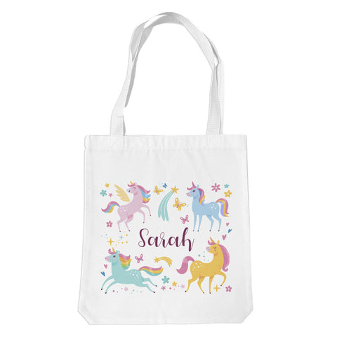 Unicorn Mix White Premium Tote Bag