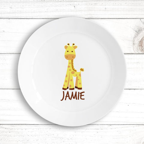 Giraffe Kids Plate