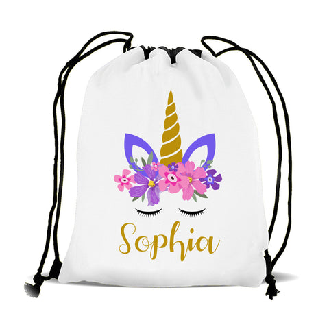 Unicorn Drawstring Sports Bag