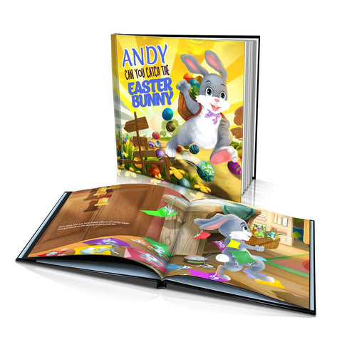 Can You Catch the Easter Bunny Large Hard Cover Story Book