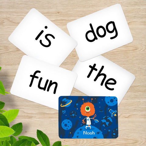 Space Memory Game Sight Words