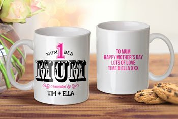 Number 1 Mum Mug