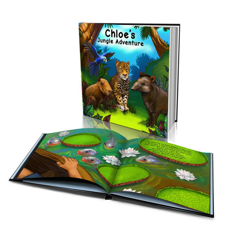 Hard Cover Story Book - Jungle Adventure