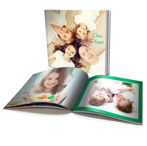 8 x 8" Personalised Soft Cover Photo Book (20 Pages)