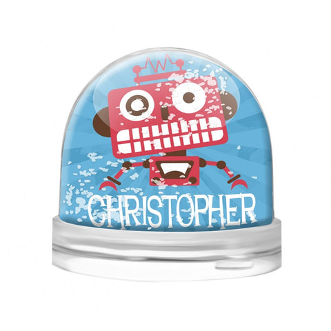 Robot Snow Globe