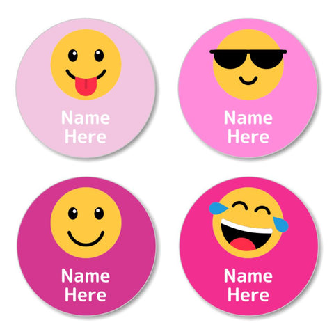 Emoji Round Label (Pack of 30)