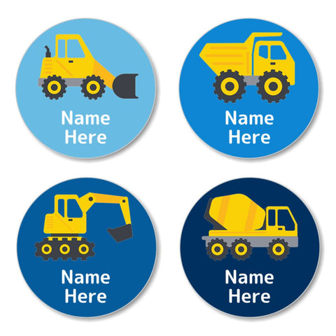Little Digger Round Label (Pack of 30)
