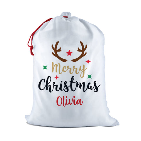 Merry Christmas Santa Sack