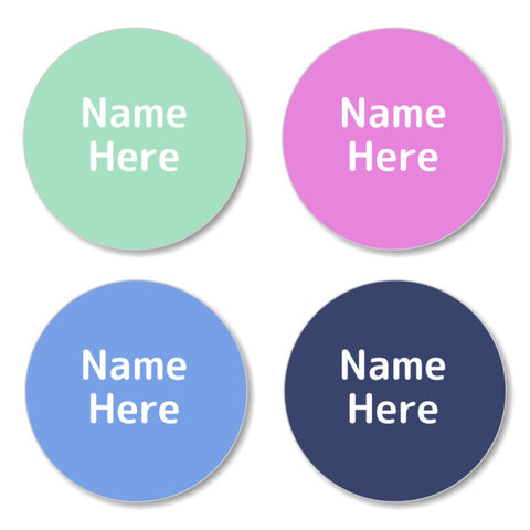 Multi Colour - Berry Round Label (Pack of 30)