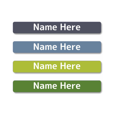 Natural Mini Name Labels (Pack of 40)