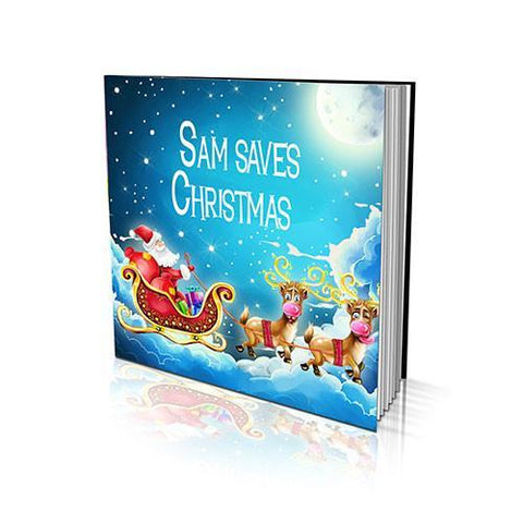 Large Soft Cover Story Book - Saving Christmas