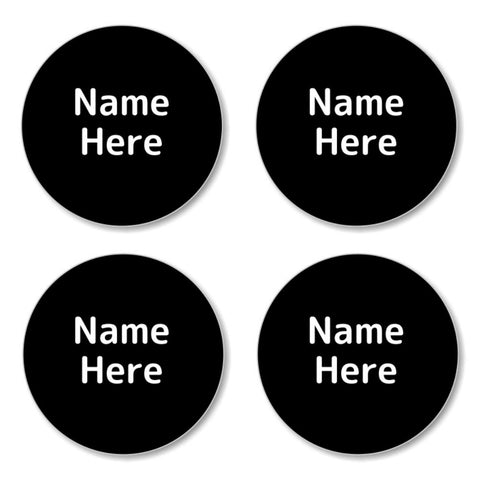 Single Colour Round Label (Pack of 30)