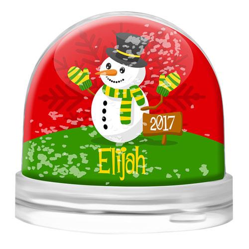 Snowman Snow Globe