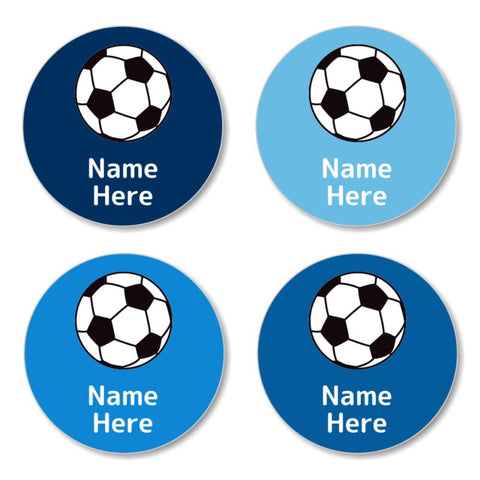 Soccer Ball Round Label (Pack of 30)
