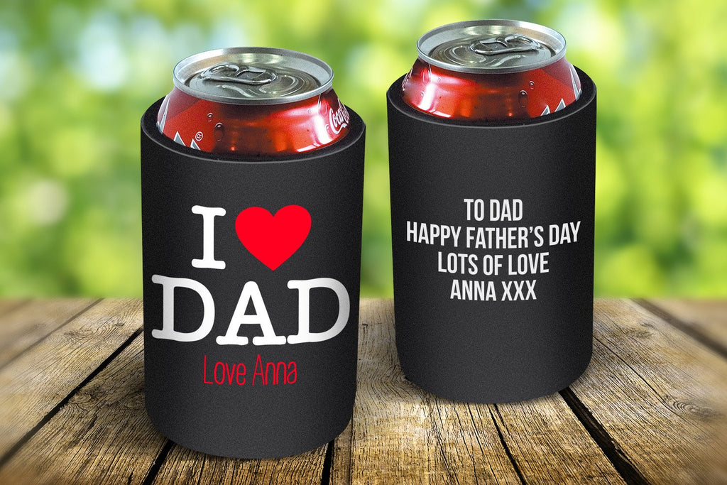 I Love Dad Stubby Cooler