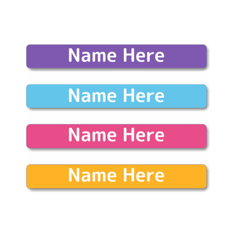 Vivid Mini Name Labels (Pack of 40)