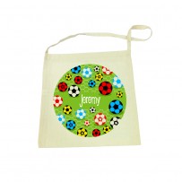 Soccer Calico Tote Bag