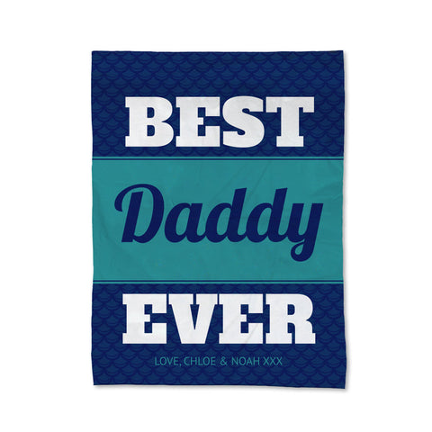 Best Daddy Blanket - Large