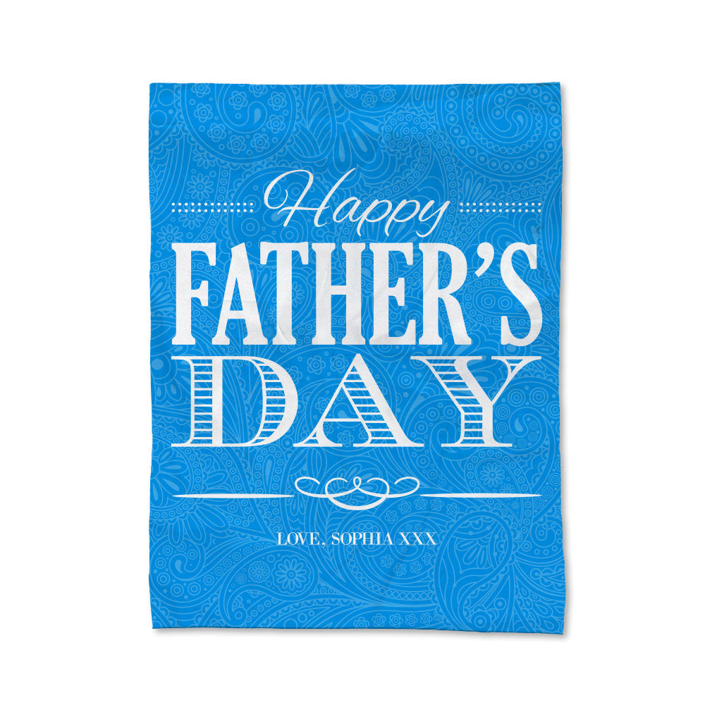 Father's Day Blanket - Small
