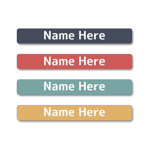 Horizon Mini Name Labels (Pack of 40)