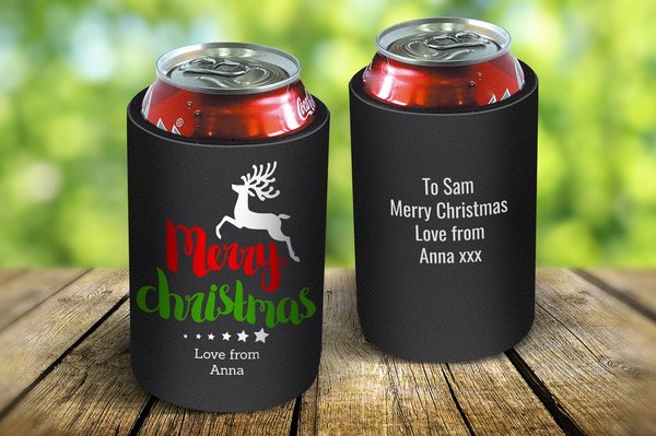 Christmas Stubby Coolers