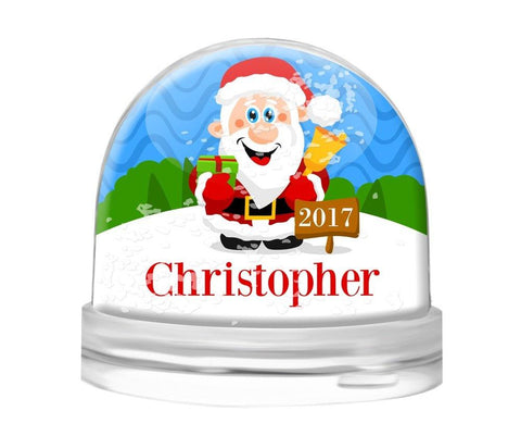 Santa Snow Globe