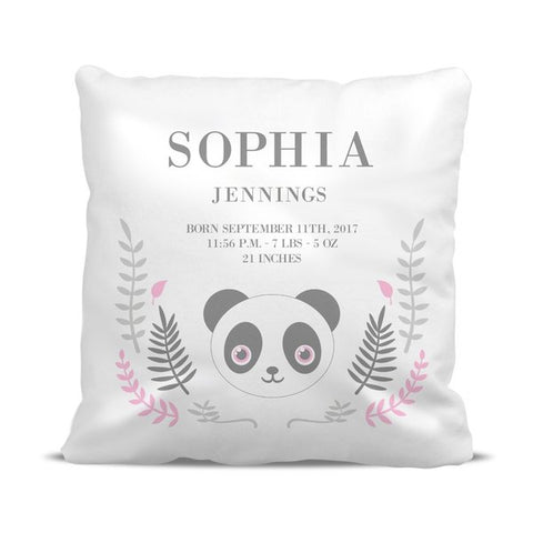 Panda Birth Classic Cushion Cover